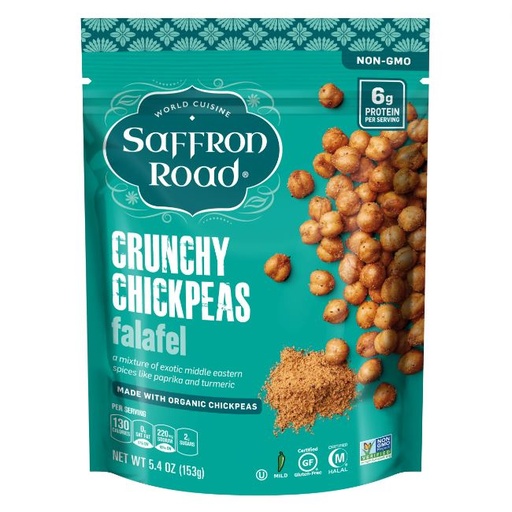 [205933-BB] Saffron Road Crunchy Chickpeas Falafel 5.4oz