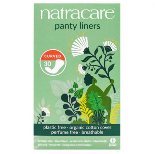 [205953-BB] Natracare Curved Panty Liners 30 CT
