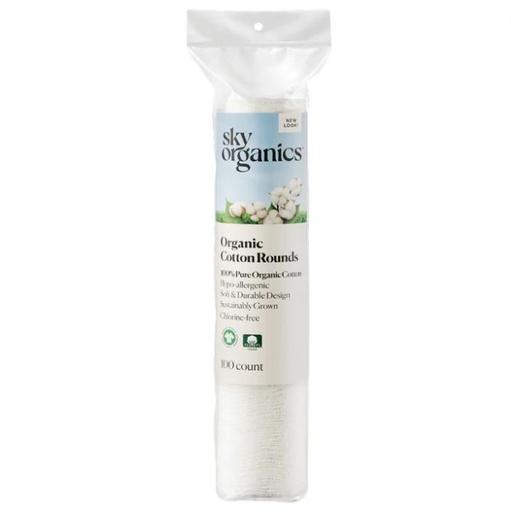[205958-BB] Sky Organics Cotton Rounds 100 CT