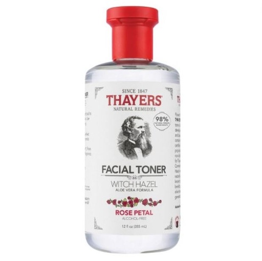 [205959-BB] Thayers Rose Petal Witch Hazel Alcohol Free Toner 12 fl oz