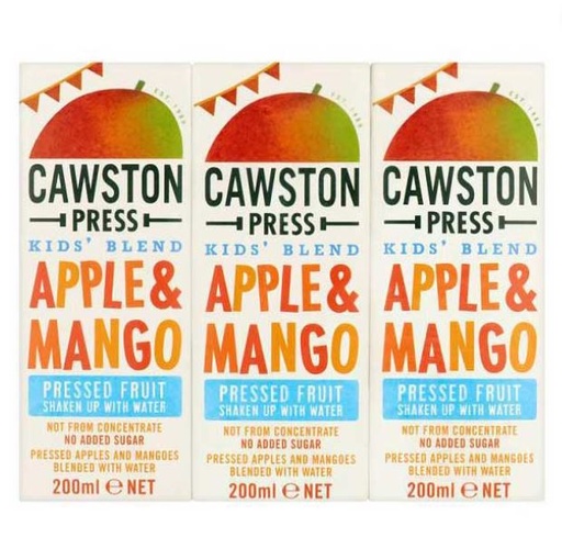 [205982-BB] Cawston Press Apple Mango Juice 3 x 200ml