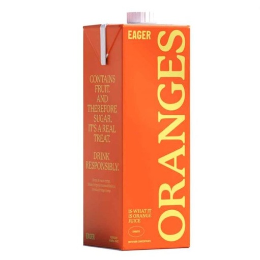 [205990-BB] Eager 100% Smooth Squeezed Orange Juice 1L