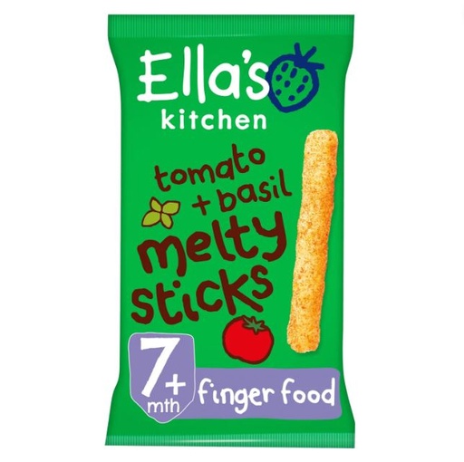 [205996-BB] Ella's Kitchen Organic Melty Sticks Tomato & Basil 7M+ 16g