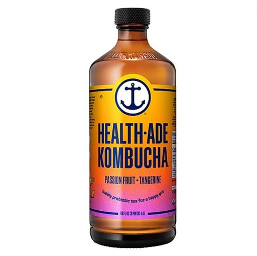 [206070-BB] Health-Ade Kombucha Passion Fruit Tangerine 48oz