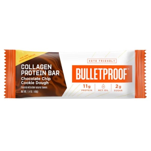 [206096-BB] Bulletproof Collagen Protein Bar Cookie Dough 1.4oz