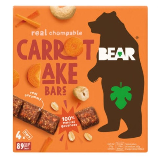 [206117-BB] BEAR Carrot Cake Bars 4x27g