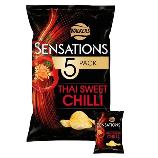[206126-BB] Walkers Sensations Thai Sweet Chilli 5 x 25g