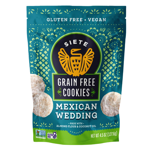 [206176-BB] Siete Mexican Wedding Cookies 4.5oz