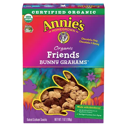 [206203-BB] Annie's Homegrown Friends Bunny Grahams 7oz