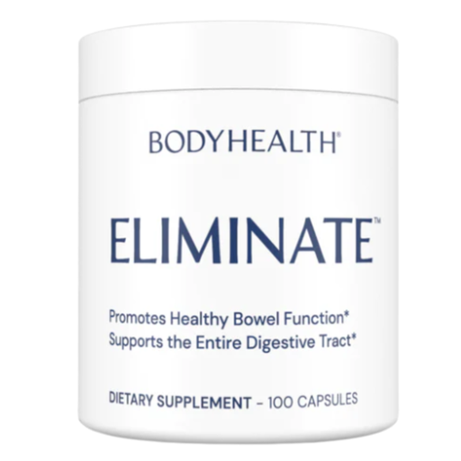 [206245-BB] BodyHealth Eliminate Digestive Support Supplements 100ct