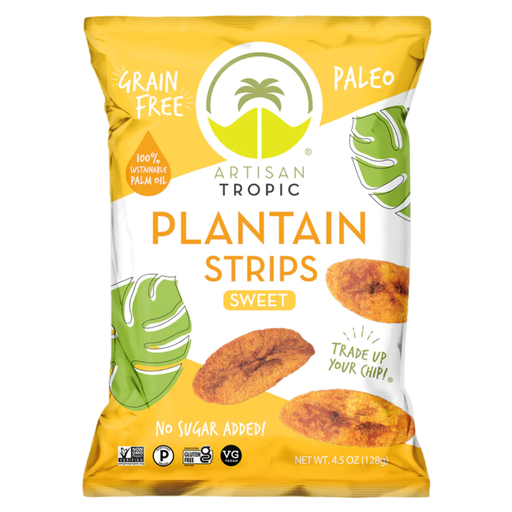 [206267-BB] Artisan Tropic Plantain Strips Sweet 4.5oz