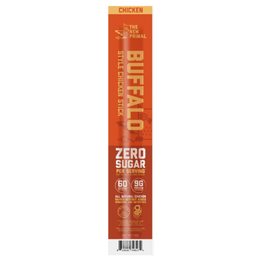 [206293-BB] The New Primal Grass Fed Beef Stick Buffalo 1oz