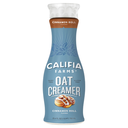 [206298-BB] Califia Farms Oat Milk Creamer Cinnamon Roll 25.4oz