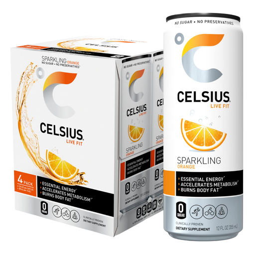 [206324-BB] Celsius Sparkling Drink Orange 12oz