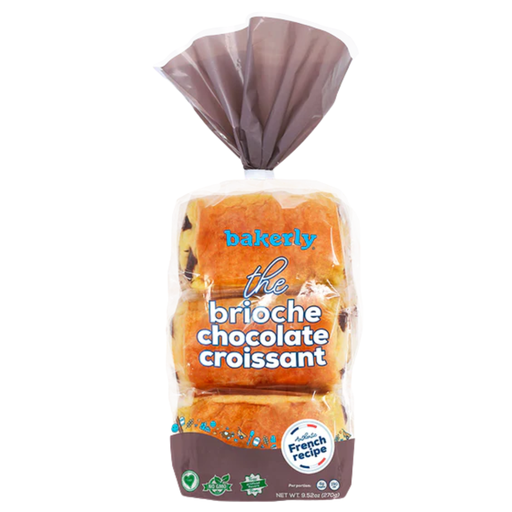[206380-BB] Bakerly Chocolate Filled Croissant 9.52oz