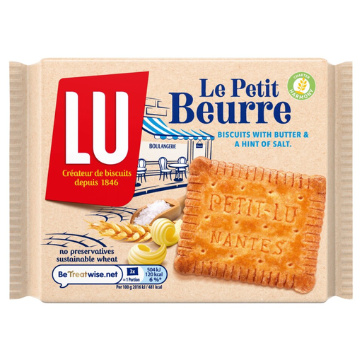 [206401-BB] Lu Le Petit Beurre Salted Biscuits 167g