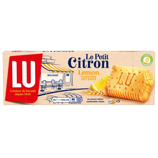 [206404-BB] Lu Le Petit Citron Soft Bake Biscuits 140g