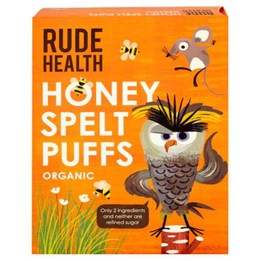 [206414-BB] Rude Health Organic Honey Spelt Puffs 175g
