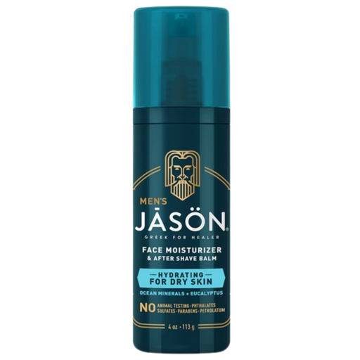 [206483-BB] Jason Organic Men's Hydrating Face Moisturizer & Aftershave Balm 113g