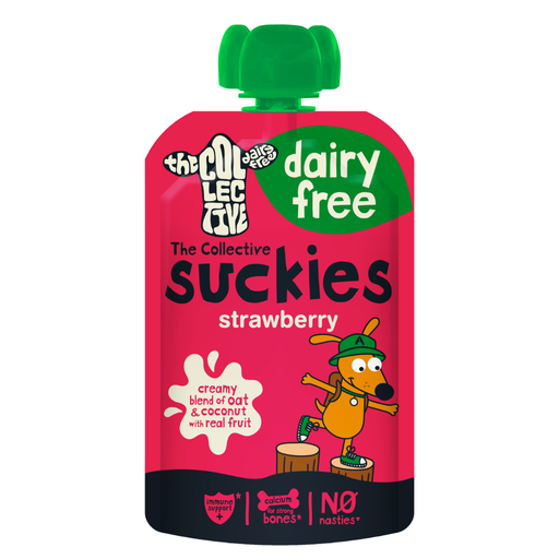 [206566-BB] The Collective Dairy Kids Suckies Dairy Free Strawberry 90g