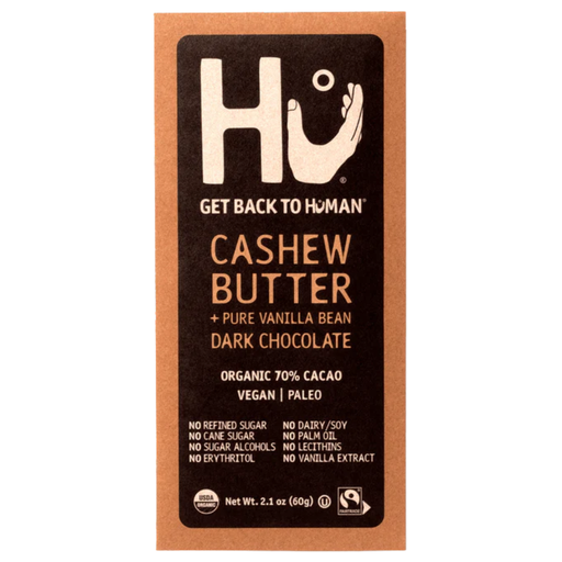 [206633-BB] Hu Organic Dark Chocolate Cashew Butter Vanilla Bar 2.1 oz