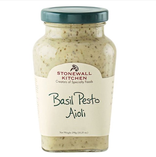 [158114-BB] Stonewall Kitchen Basil Pesto Aioli 10.25oz
