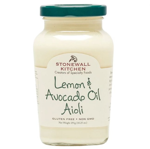 [158115-BB] Stonewall Kitchen Lemon Avocado Oil Aioli 9.75oz