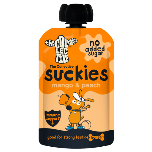 [206647-BB] The Collective Dairy Kids Suckies No Sugar Mango & Peach 90g