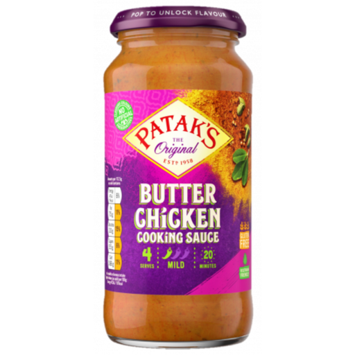 [206699-BB] Pataks Butter Chicken Curry Sauce 450g