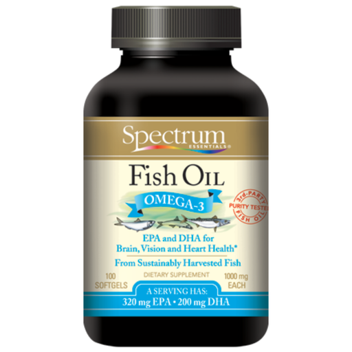 [206718-BB] Spectrum Essentials Omega 3 Fish Oil 100ct