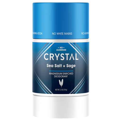 [206726-BB] Crystal Deodorant Stick Magnesium Sea Salt & Sage 2.5oz