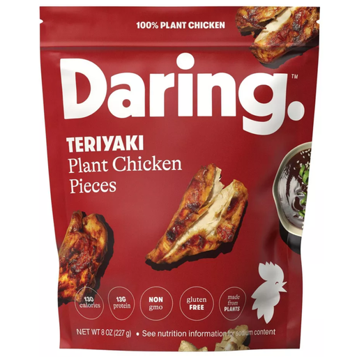 [206755-BB] Daring Plant-Based Chicken Pieces Teriyaki 8oz