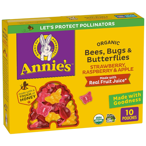 [206786-BB] Annie's Organic Bee Butterfly Gummy Snacks 7oz