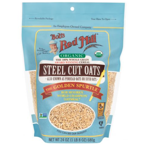[206794-BB] Bob's Red Mill Organic Steel Cut Oats 24 oz