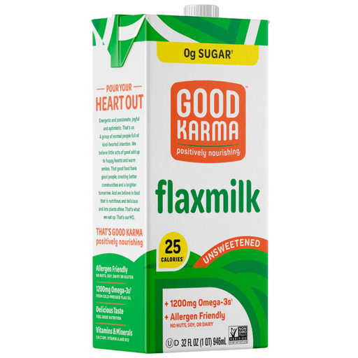 [206811-BB] Good Karma Flaxmilk Unsweetened 32 oz