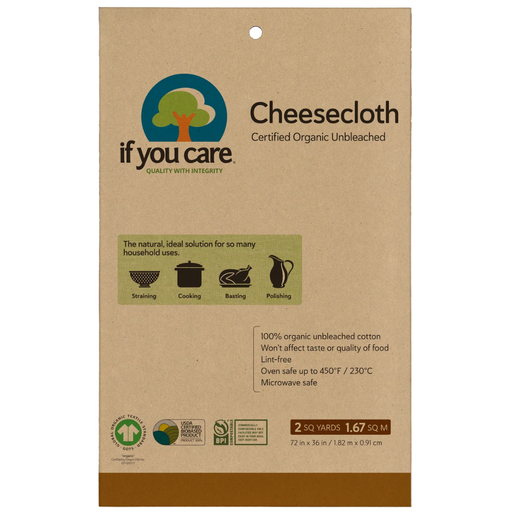 [206815-BB] If You Care Cheesecloth Unbleached 2 Yards