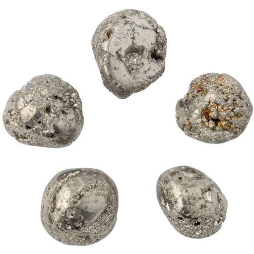 [206870-BB] Pyrite Tumblestone 2-3cm