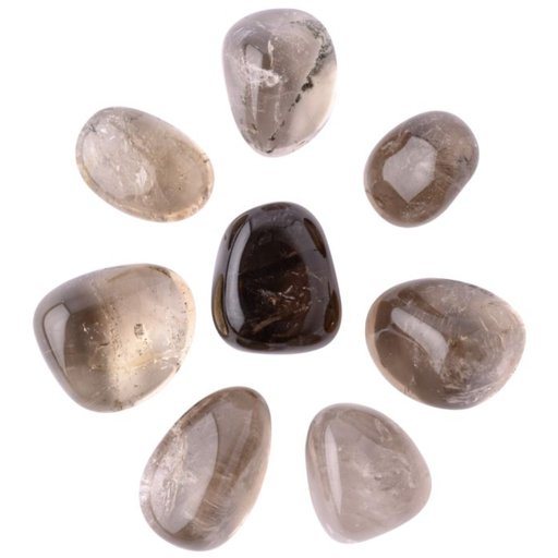 [206873-BB] Smokey Quartz Grade A Tumblestone 2-3cm
