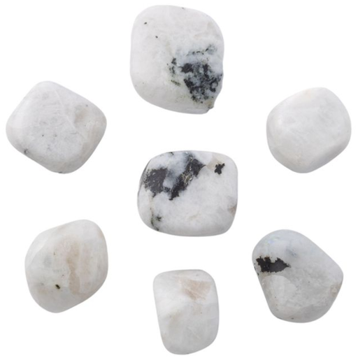 [206878-BB] Rainbow Moonstone Tumblestone 2-3cm