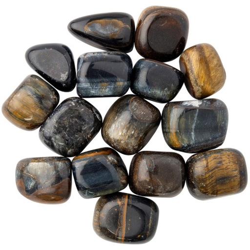 [206880-BB] Blue Tiger's Eye Tumblestone 2-3cm