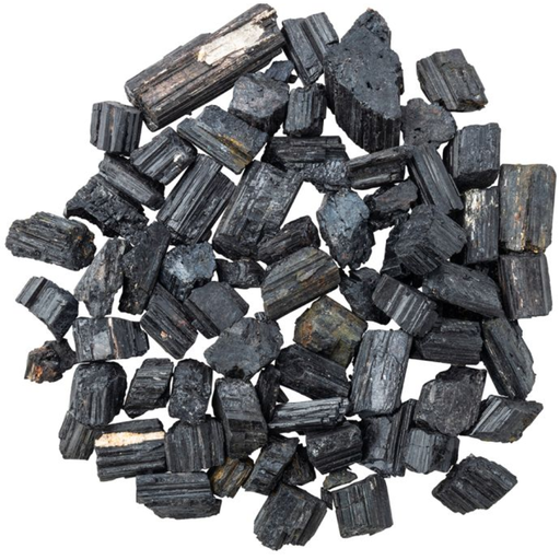 [206886-BB] Black Tourmaline Rough 2-4cm