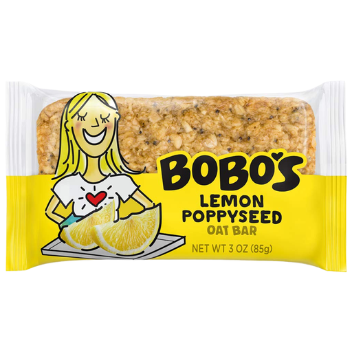 [207053-BB] BoBo's Oat Bar Lemon Poppyseed 3oz