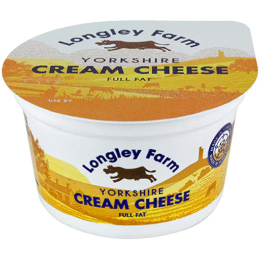 [207123-BB] Longley Farm Full Fat Cream Cheese 200g