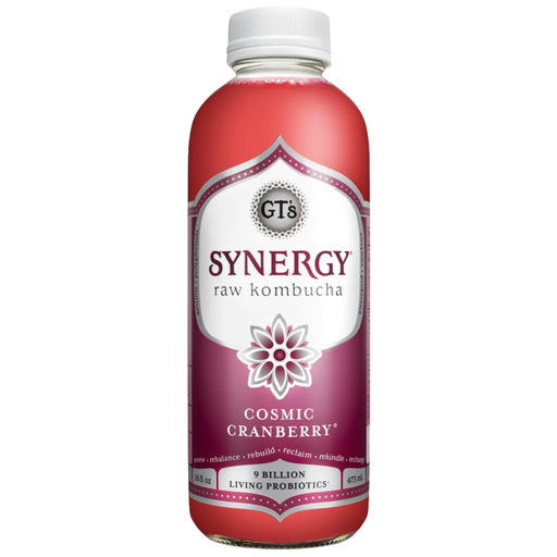 [207137-BB] GT's Synergy Kombucha Cosmic Cranberry 16oz