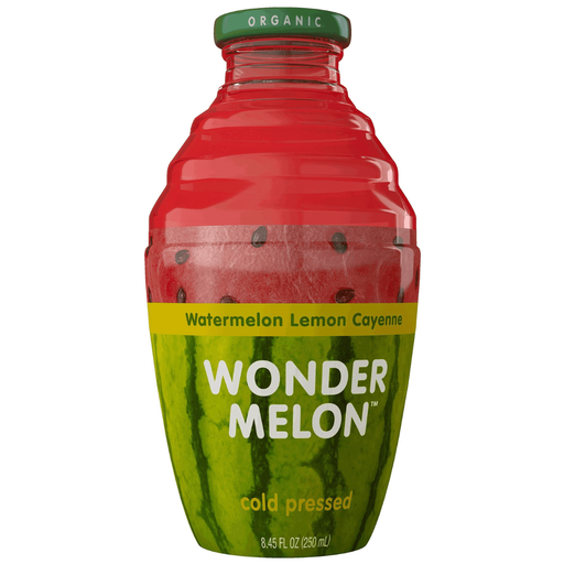 [207140-BB] Wondermelon Organic Lemon Cayenne Watermelon Juice 8.45oz