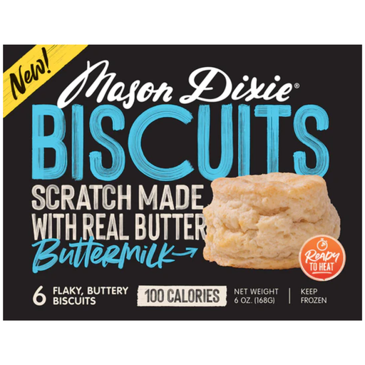 [207163-BB] Mason Dixie Ready-to-Bake Buttermilk Biscuits 6oz