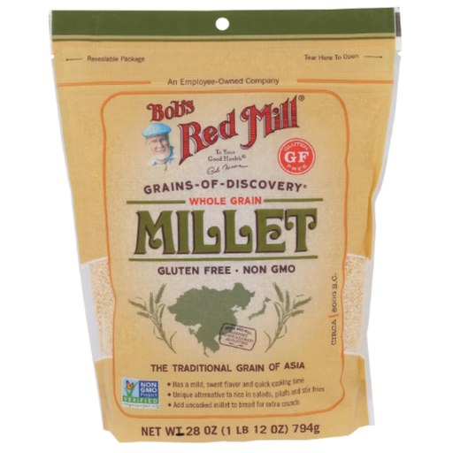 [207173-BB] Bob's Red Mill Whole Grain Gluten-Free Millet 28oz
