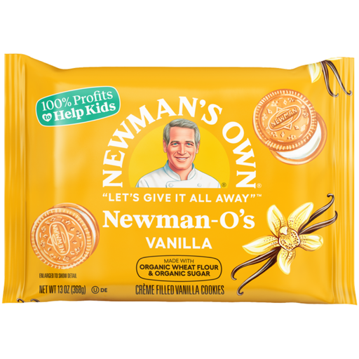 [207192-BB] Newman's Own Organic Vanilla Creme O's 13oz