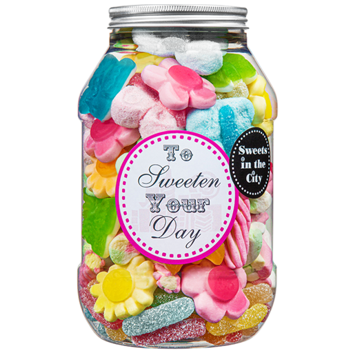 [207221-BB] Sweets in the City To Sweeten Your Day Jar of Joy 450g
