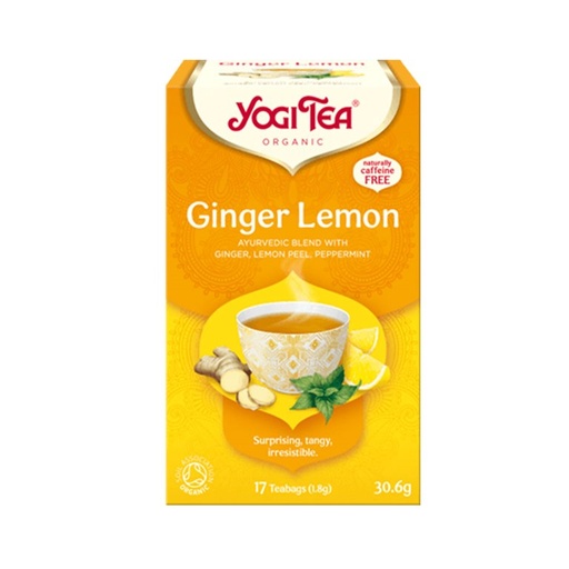 [207265-BB] Yogi Tea Ginger Lemon 17 Teabags